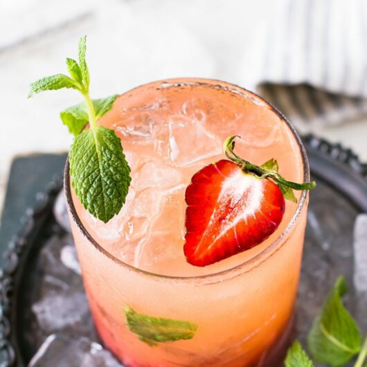 Mint & Raspberry Julep
