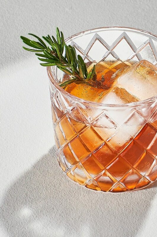Rosemary & Honey Whiskey Cocktail